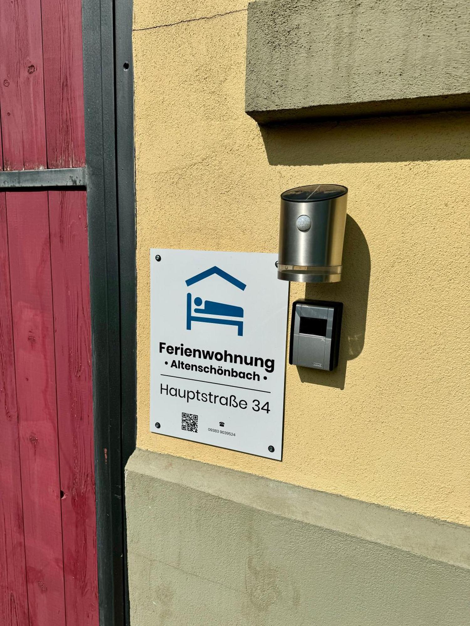 Ferienwohnung Altenschoenbach 프리슈센스타트 외부 사진